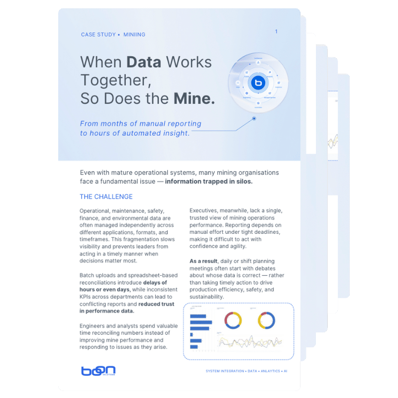 Mining Case Study Boon Solutions Mining Case Study
