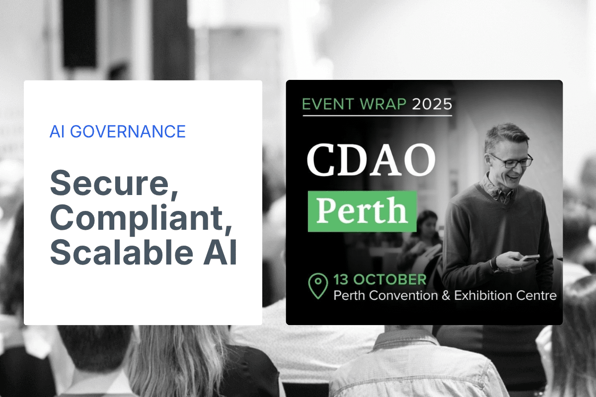CDAO Perth Boon Solutions Talks on Secure, Compliant, Scalable AI