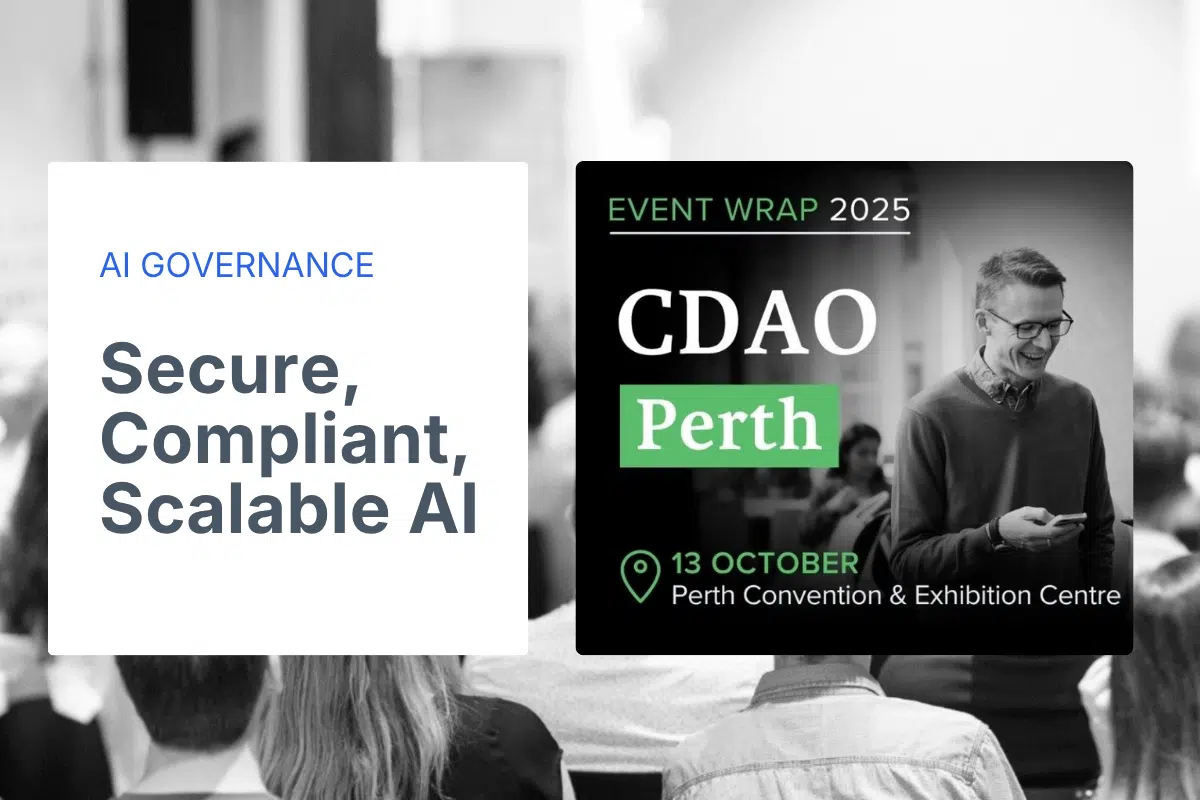 CDAO Perth Boon Solutions Talks on Secure, Compliant, Scalable AI