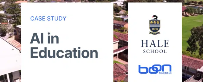 Hale School AI in Education Case Study with Boon Solutions and Microsoft Azure