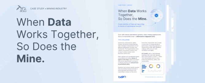Transform Data Silos into Smarter Mining Operations